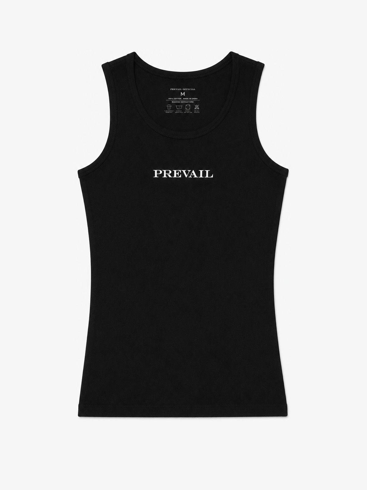PREVAIL Official Tank Top - Black, front