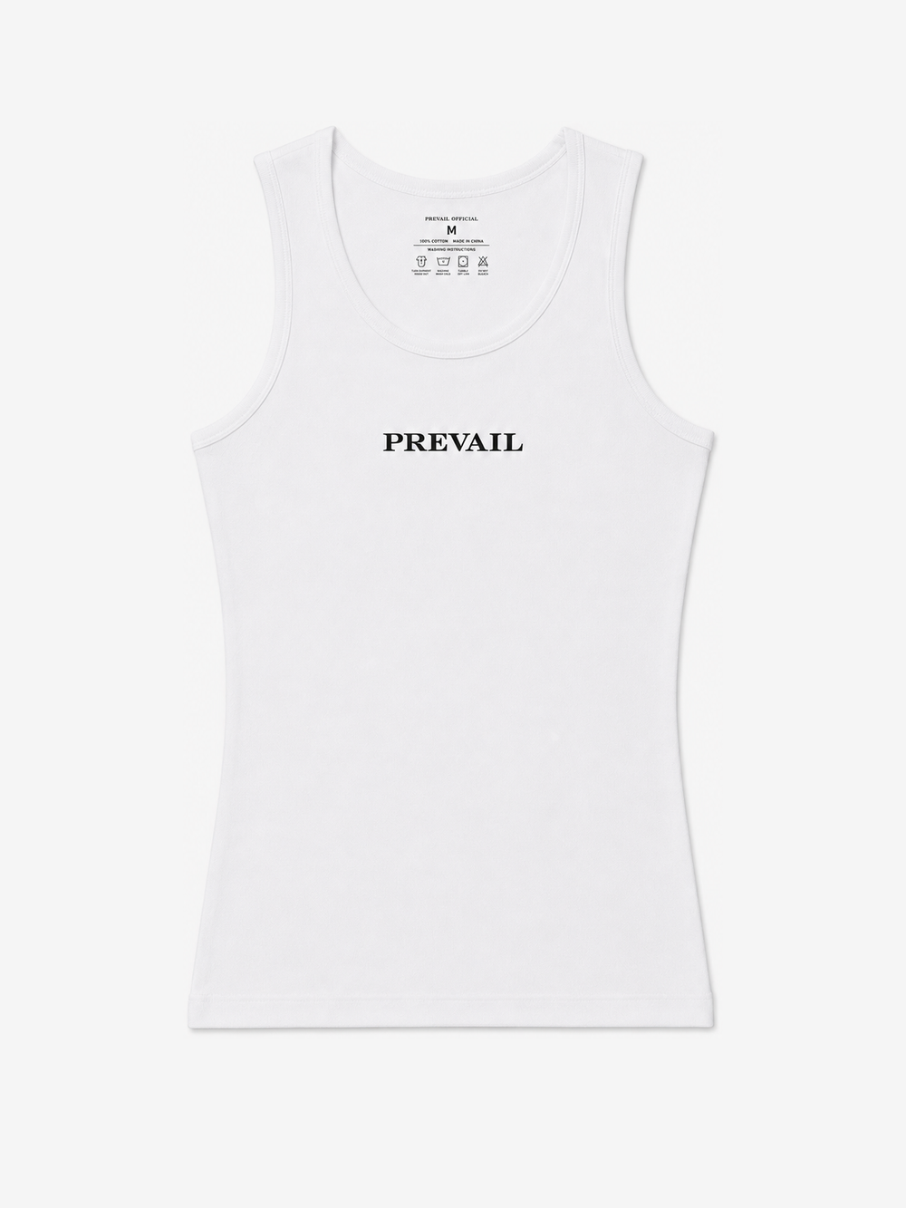 PREVAIL Official Tank Top - White, front