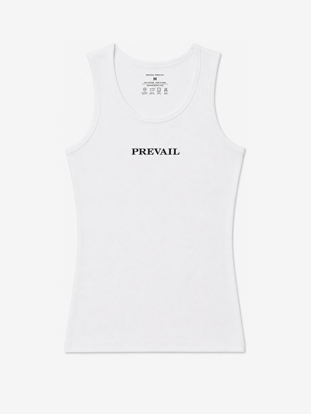 PREVAIL Official Tank Top - White, front