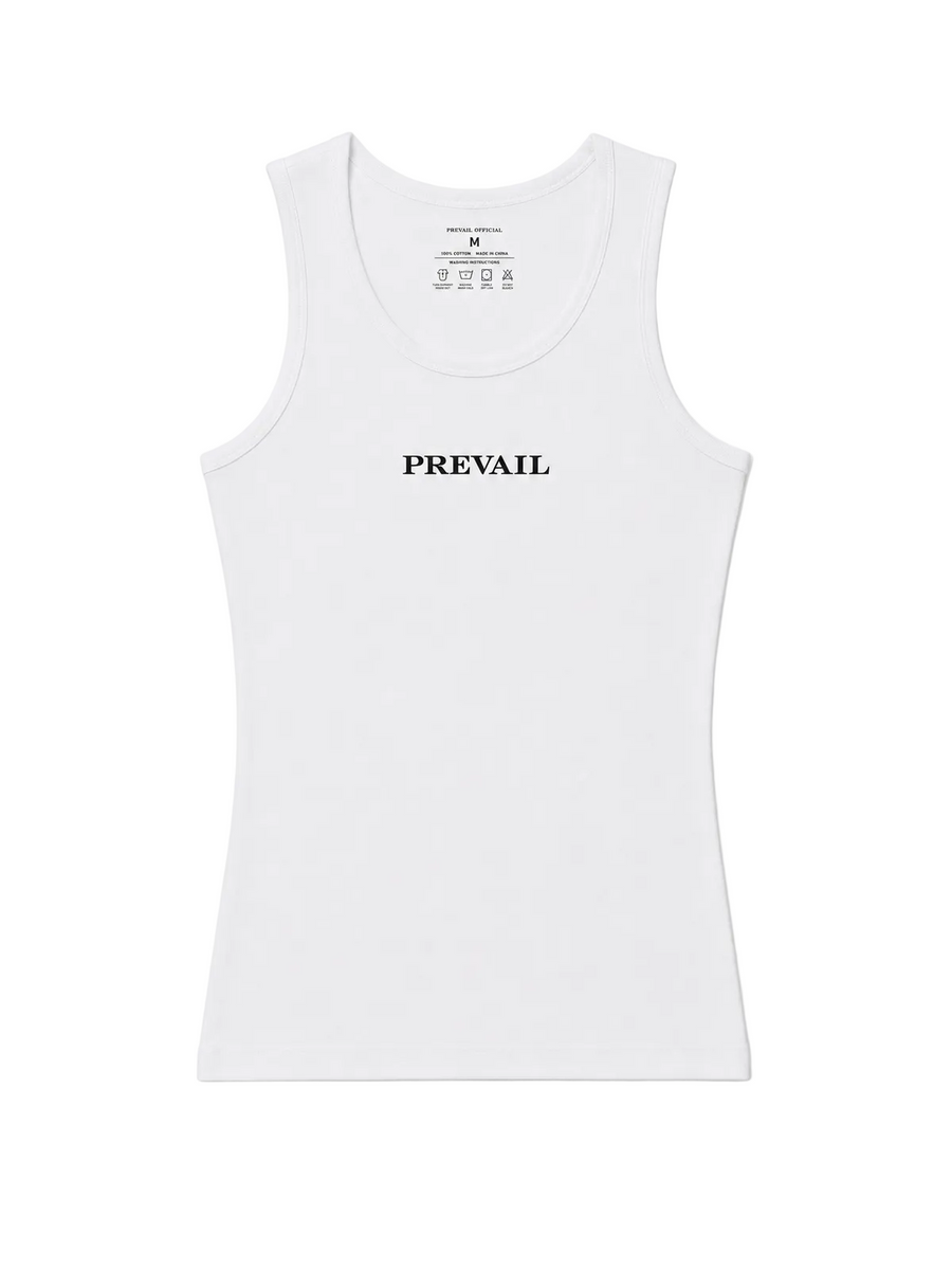 PREVAIL Official Tank Top - White, front